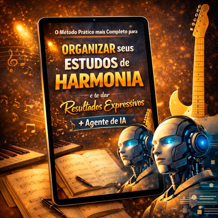 Capa do ebook Harmonia com Método, com Agente de IA